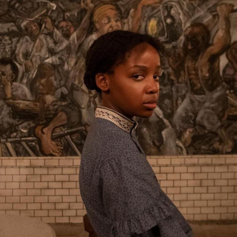 Thuso Mbedu in the TV adaptation of the Underground Railroad. Photograph: Amazon/PA Wire