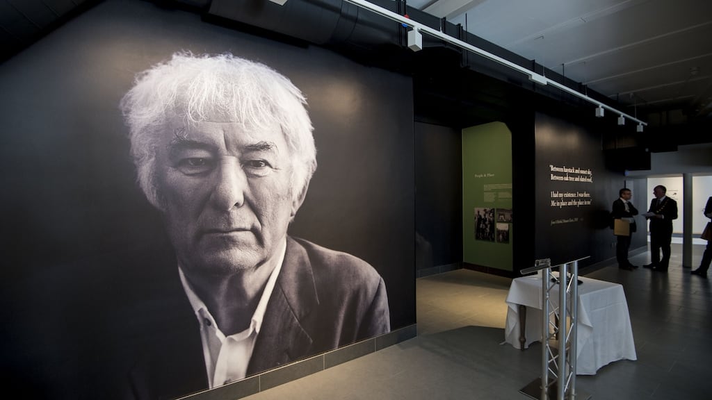 The Seamus Heaney HomePlace, an arts and literary centre in Bellaghy, Co Derry. Photograph: Dara Mac Dónaill
