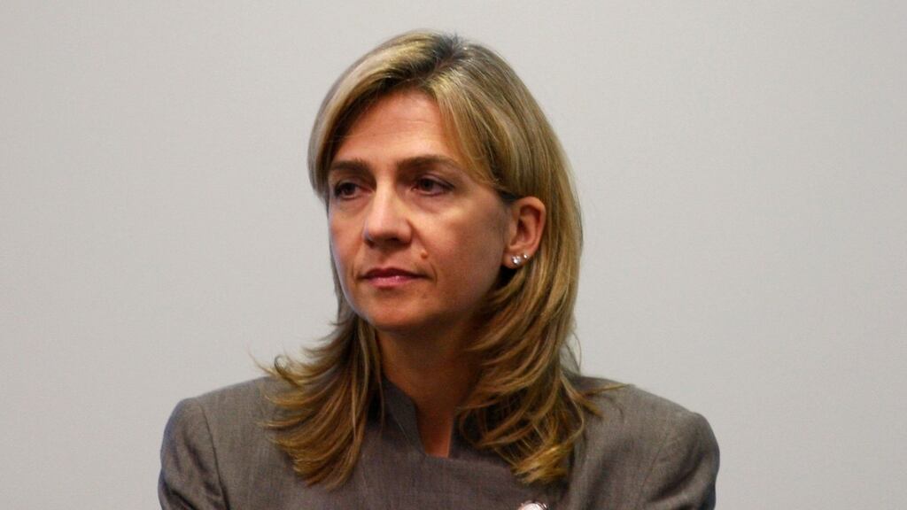 Spain’s Infanta Cristina  in this 2009 file photo. Photograph: Daniel Aguilar/Files/Reuters