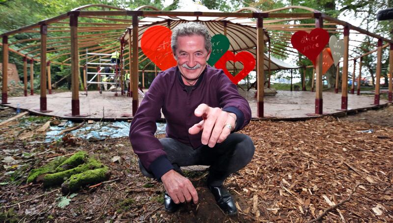 Philip King at the launch of Other Voices Stage at Electric Picnic 2014. Photograph: Colin Keegan, Collins Dublin