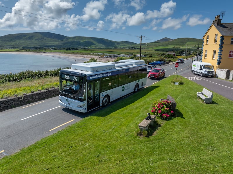 The local link electric bus to Ventry Photograph: Domnick Walsh