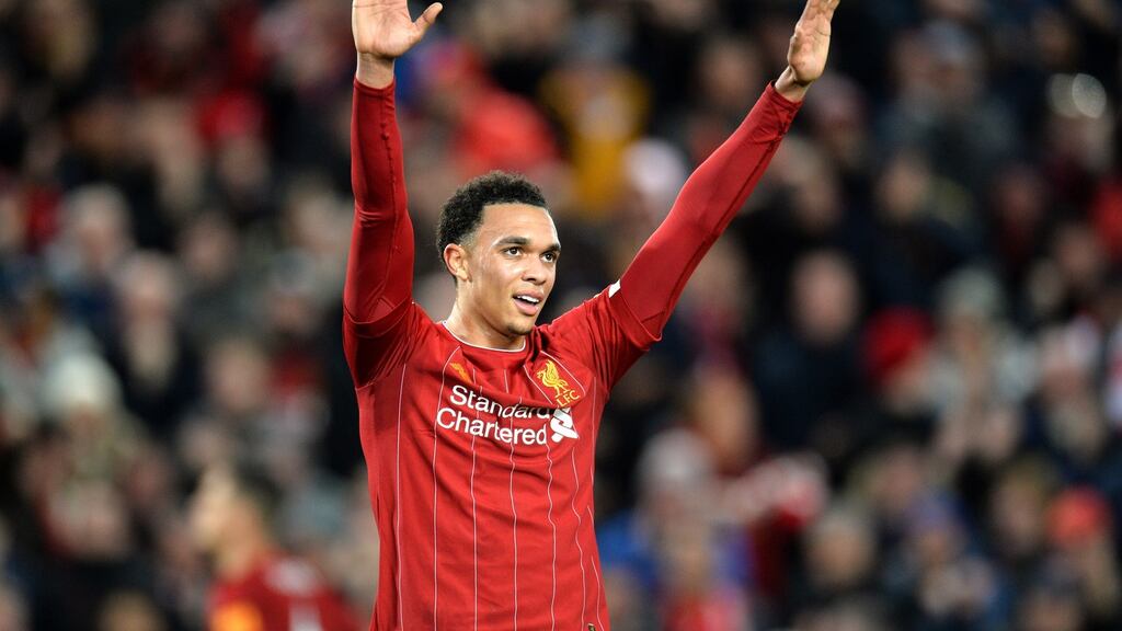 According to Hafitz Marikar, Trent Alexander-Arnold is the best player in the world. Photo: Peter Powell/EPA
