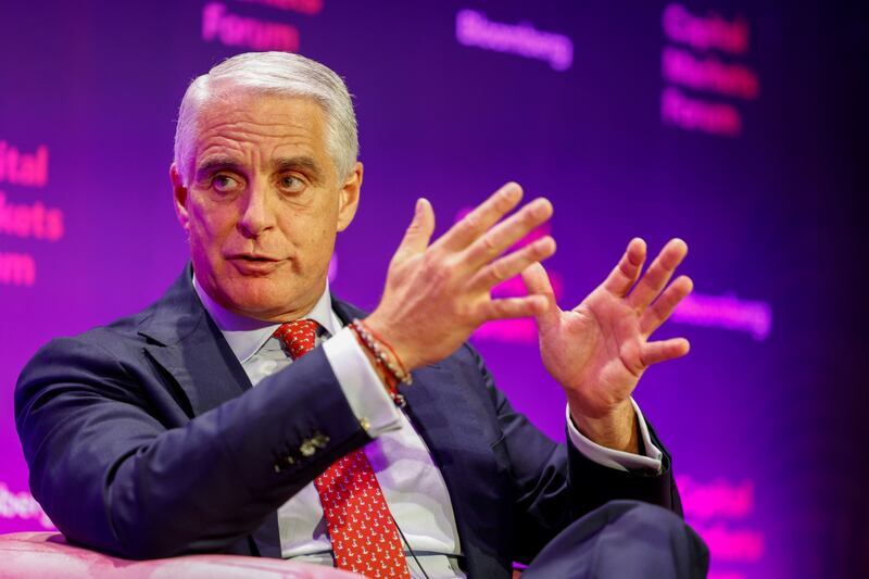 Andrea Orcel, chief executive officer of UniCredit. Photograph: Giuliano Berti/Bloomberg