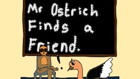 Mr Ostrich Finds a Friend