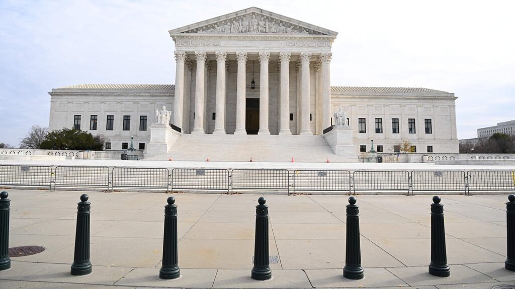 The request that the supreme court intercede had faced substantial legal hurdles, as it was filed long after the enactment of the challenged statute that allowed mailed ballots and was based on questions of state rather than federal law. Photograph: Mandel Ngan/AFP via Getty