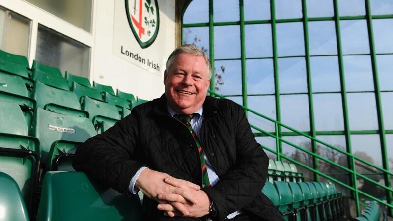 London Irish owner Mick Crossan said he was 'extremely disappointed' with the RFU's handling of the club's predicament. Photograph: Mike Hewitt/Getty Images