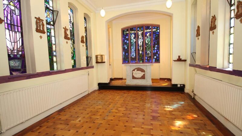 The modernist style chapel