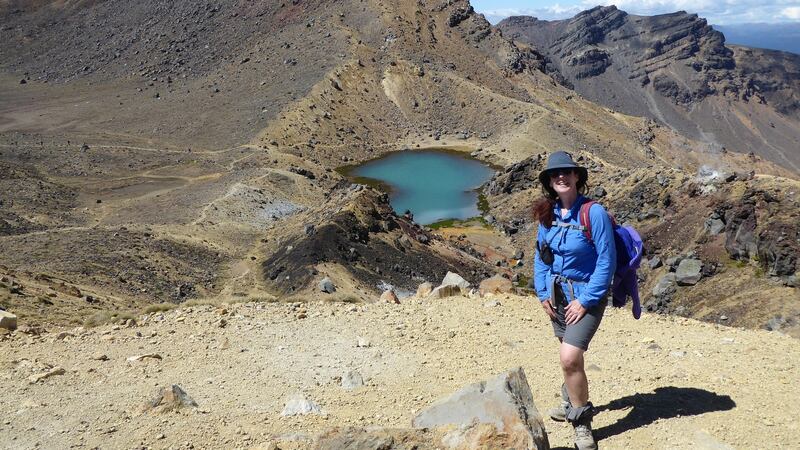 Margaret Collins, New Zealand: ‘I will go home in October for a six-week visit to celebrate my 50th birthday, before heading off again for another adventure.’