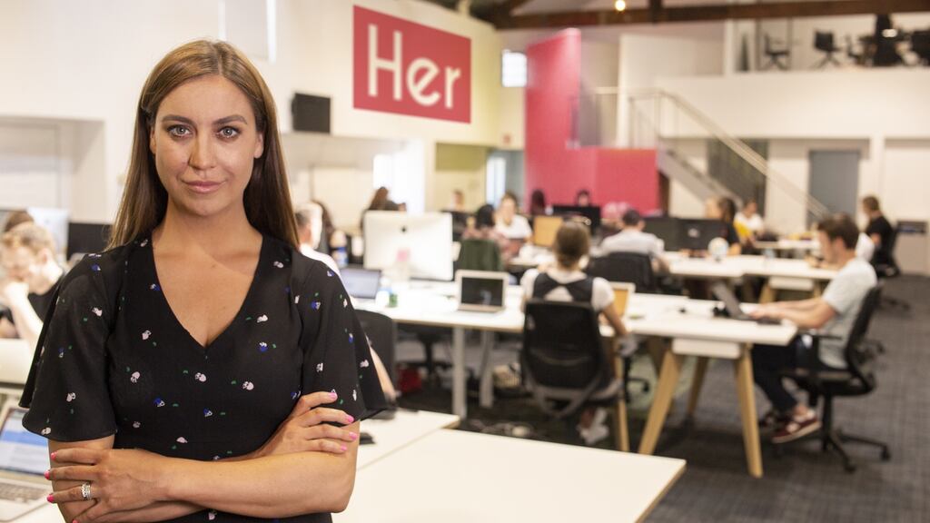 Reinvention: Gillian Fitzpatrick, newly promoted publisher of Maximum Media’s Her and HerFamily.