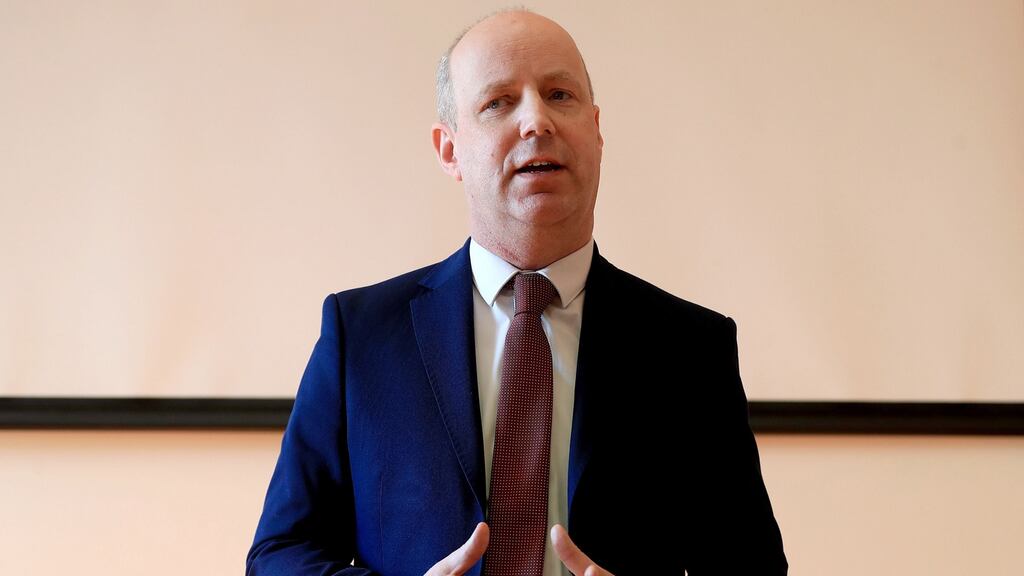 Minister of State for Mental Health and Older People Jim Daly: “I am from west Cork and have five children, aged between six and 16. It just was becoming very difficult for me to spend any time with my family.” Photograph: Julien Behal