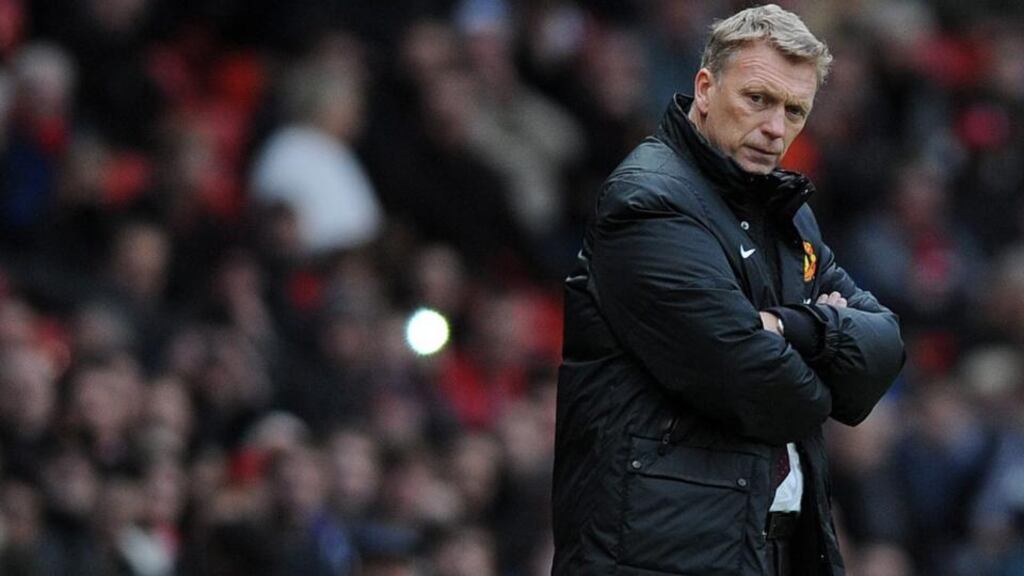 Former Manchester United manager, David Moyes. Photograph: EPA
