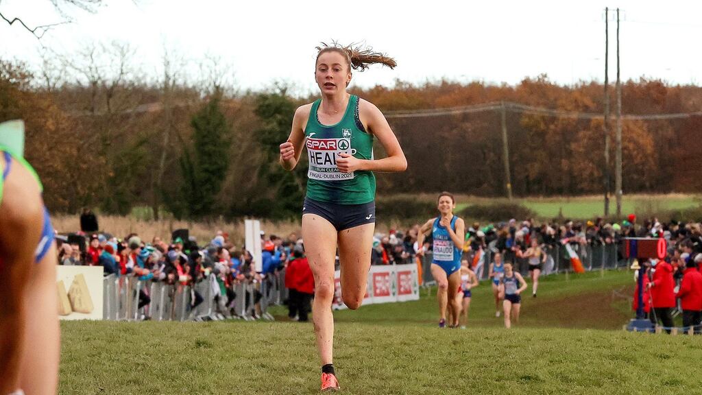 UCD’s Sarah Healy Bryan Keane impressed in Birmingham over the weekend. Photograph: Bryan Keane/Inpho