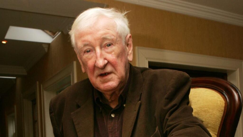 John Montague: got married at Nice town hall in 2005 and spends much of the year there. Photograph: Cyril Byrne