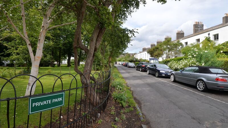 Carlisle Avenue off Marlborough Road. Photograph: Alan Betson/The Irish Times