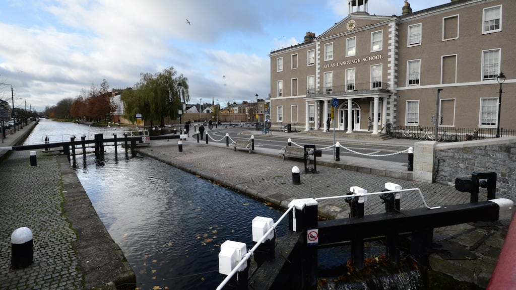 Grand Canal, Portobello, Dublin. Photograph: Dara Mac Dónaill