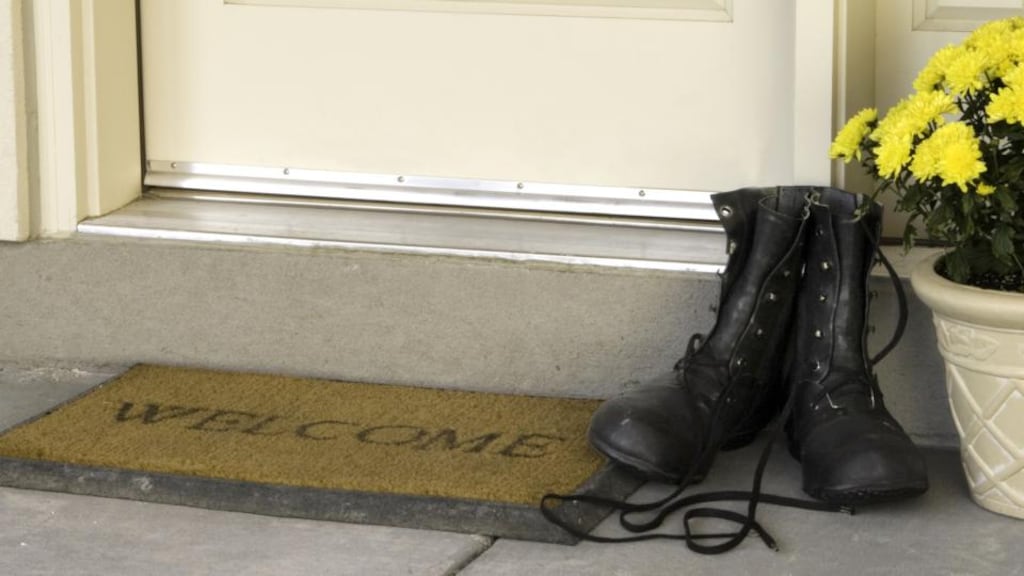 ‘People can be divided into two groups: those who wear shoes in the house and those who do not.’ Photograph: Thinkstock