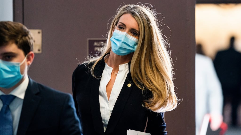 Republican senator from Georgia Kelly Loeffler said she and her husband – the chairman of the New York Stock Exchange – had ‘acted entirely appropriately and observed both the letter and the spirit of the law’. Photograph: Jim Lo Scalzo/EPA