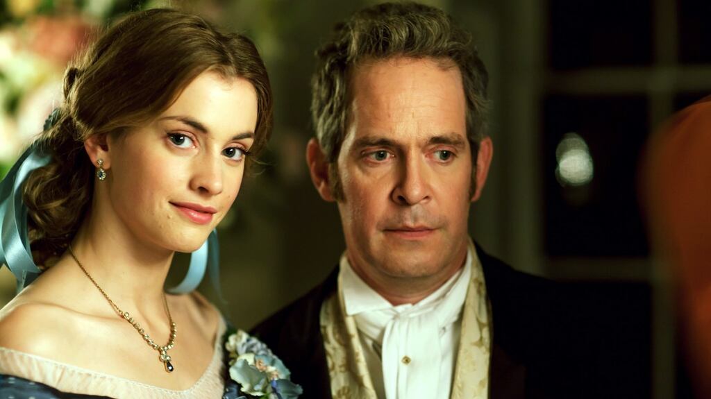 Stefanie Martini and Tom Hollander in Doctor Thorne, UTV Ireland, Sunday. Photograph: ITV Pictures