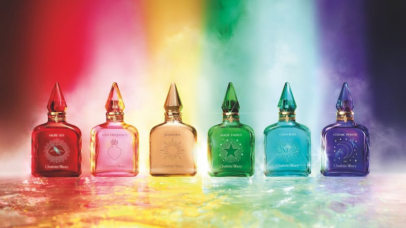 Collection of Emotions comprises six fragrances, each housed in opulent, jewel-toned glass bottles that draw inspiration from 18th-century potions