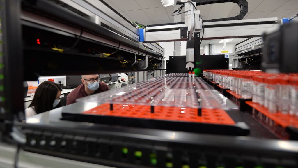 Manufacturing has experienced a solid rebound this year. Photograph: Alan Betson