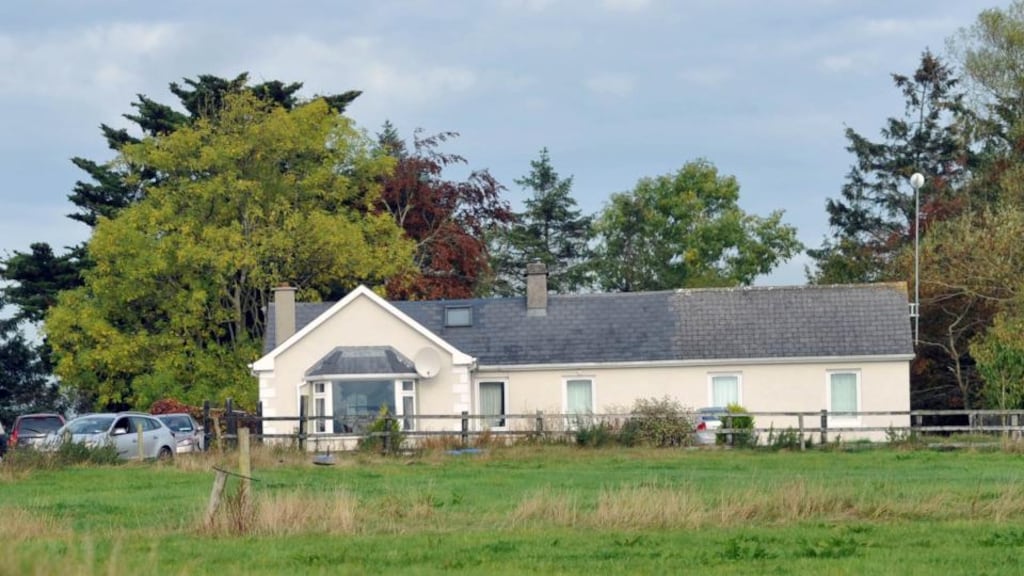 The farm in Newtownshandrum, Co Cork where an 8-year-old girl was killed and her 11-year-old friend critically injured by a tractor yesterday. Photograph: Provision