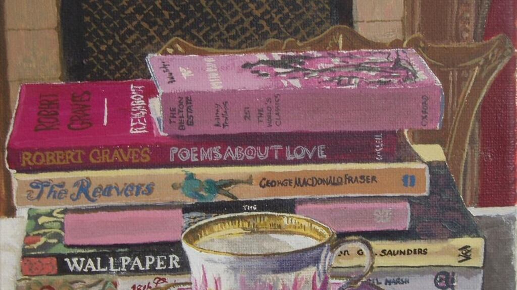 Limoges and embroidery by Josephine Grant