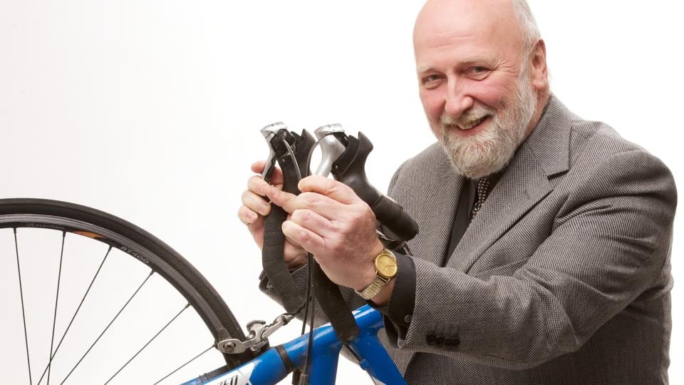 Fergus Finlay: he wants to ride his bicycle. Photograph: Alan Betson