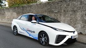 Hydrogen-fuelled Toyota Mirai takes to Irish roads