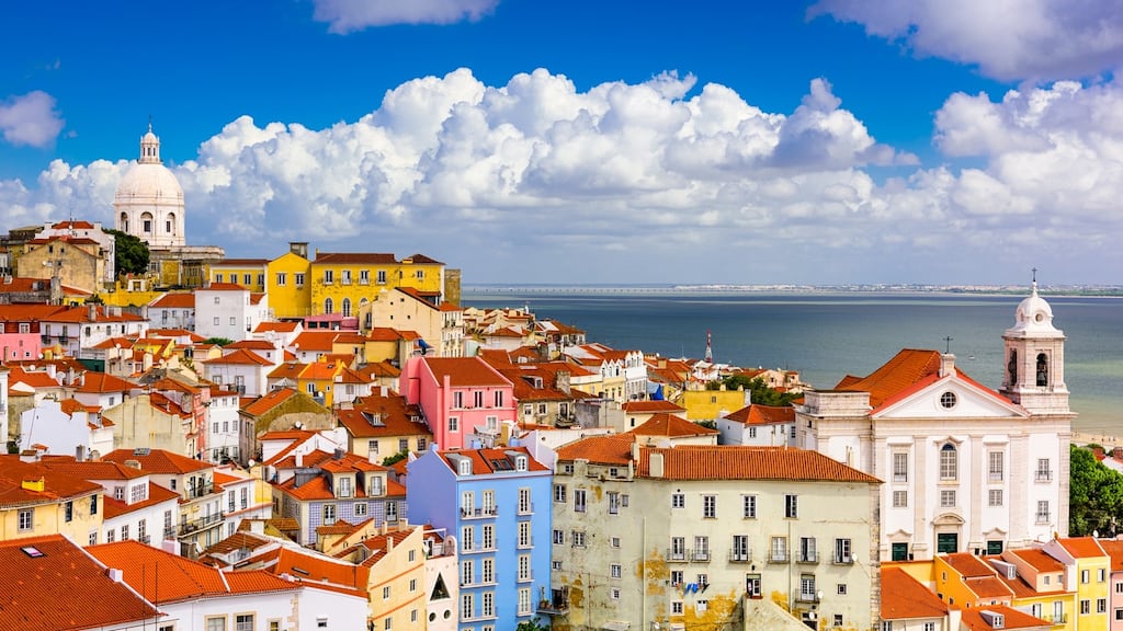 Panoramic view of Lisbon
