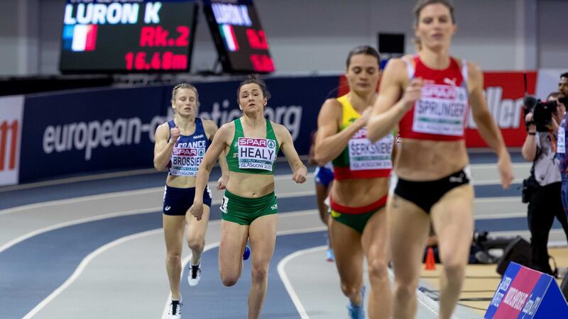 Phil Healy missed out on the 400m final in Glasgow. Photograph: Morgan Treacy/Inpho