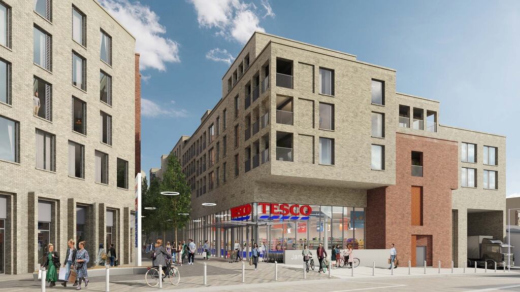 The proposed mixed-use redevelopment of Park Shopping Centre  on Prussia Street.