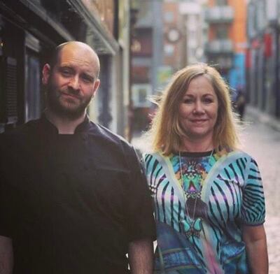 Chef Kevin O'Toole and his wife and business partner Carol Walsh