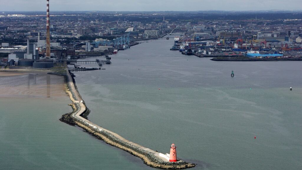 The entrance to Dublin Port. Photograph: Frank Miller /The Irish Times