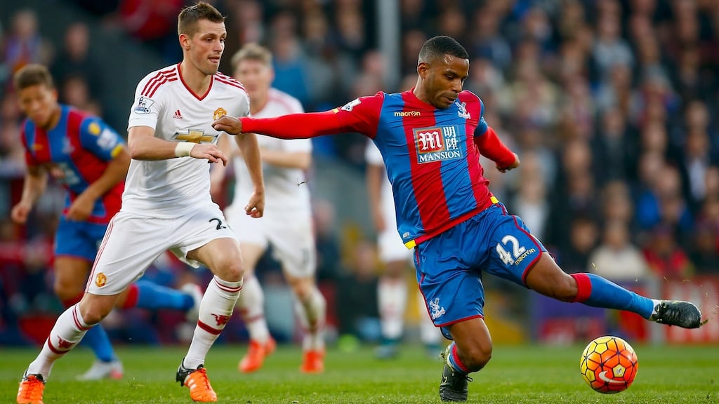Morgan Schneiderlin (L) is a doubt for Manchester United’s Champions League fixture with CSKA Moscow on Tuesday night after sitting out training on Monday. Photograph: Getty