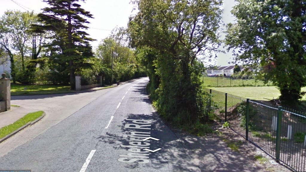 Christopher McDonald had pleaded not guilty to the murder of Keith Walker (36), at the Blanchardstown Pigeon Racing Club car park on Shelerin Road (general view above), Clonsilla, on June 12th, 2015. File photograph: Google Street View
