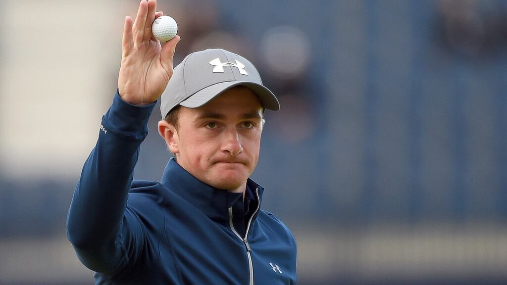 Paul Dunne led the Open Championship heading into the final day last year. Photograph: Gerry Penny/EPA