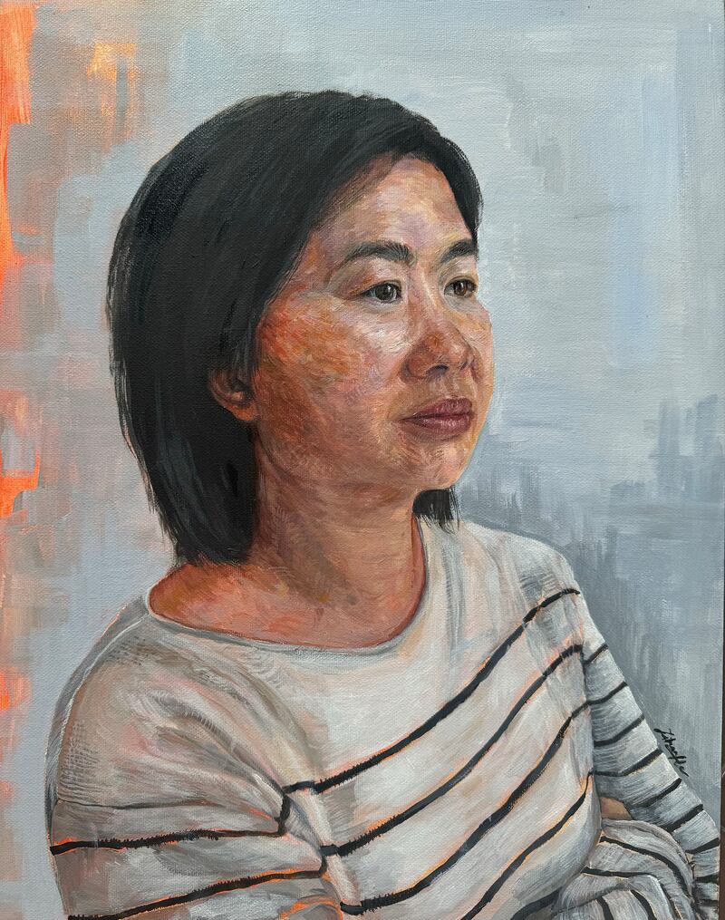 My Mum, by Zihan He, age 15