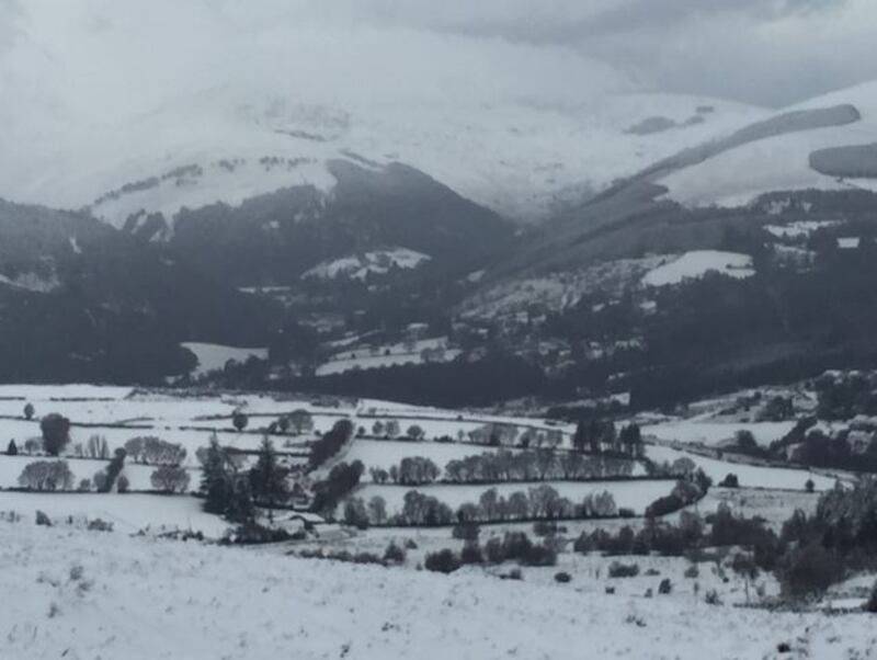 Trooperstown Hill Summit, Co Wicklow. Photograph: William Belton