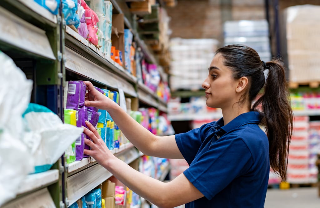 Staff working in retail and hospitality will be among those most likely to be affected by the new mandatory workplace pension scheme. Photograph: Getty Images