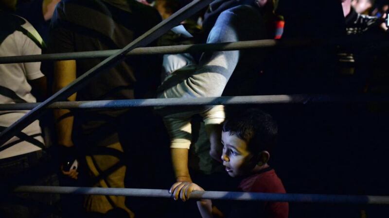 Authorities on the island of Kos have been overwhelmed with a surge in migrants. Photograph: Louisa Gouliamaki/AFP/Getty Images