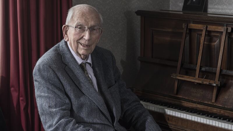 TK Whitaker, born in 1916. Photograph: Kim Haughton