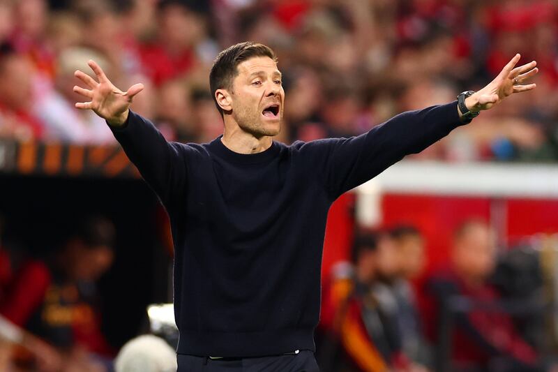 It is tempting to compare Xabi Alonso to Pep Guardiola due to their nationality and style – and there is something of the structured spontaneity of Guardiola about Leverkusen. Photograph: Chris Brunskill/Fantasista