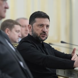 Kyiv ready for peace talks but will not withdraw troops first, says Zelenskiy