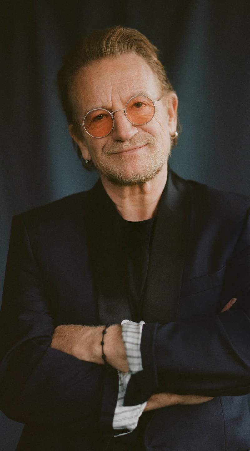 Bono: 'Ali covered for me at home. It is a love letter to her, but I want my children to know what I was doing with myself.' Photograph: Linda Brownlee