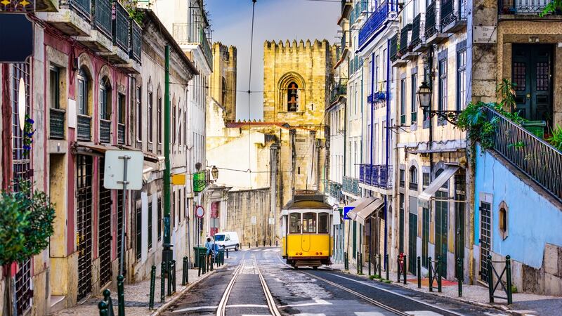 Tram, lisbon. Photograph: iStock Photo