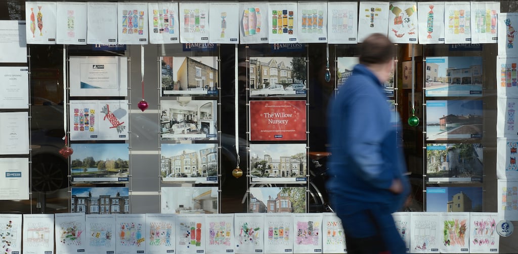 The continuous increase in Irish house prices since mid-2013 means that prices are now 13% higher than the pre-crash peak in April 2007. Photograph: Anthony Devlin/PA Wire