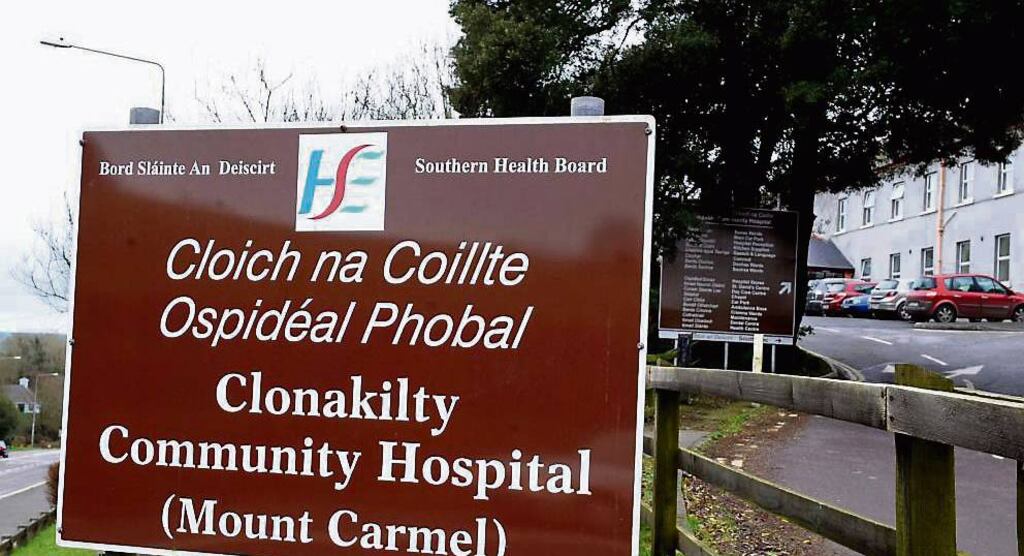 A concerned relative contacted the HSE claiming that infection controls were not being followed at Clonakilty Community Hospital.