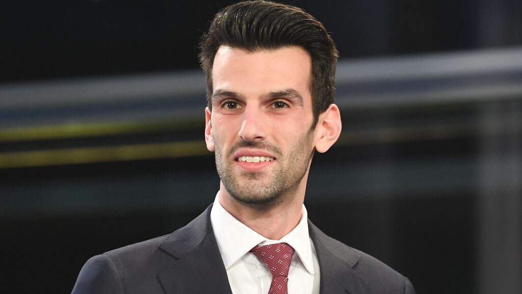 Udo Landbauer, who resigned from Austrian political posts following a scandal over song lyrics praising the Holocaust. Photograph: Helmut Fohringer/AFP/Getty Images