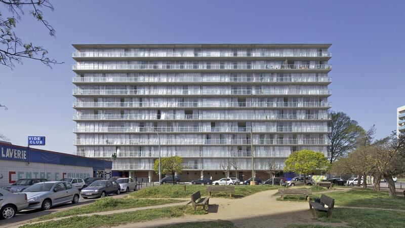 The block at Le Grand Parc after the work by Lacaton & Vassal