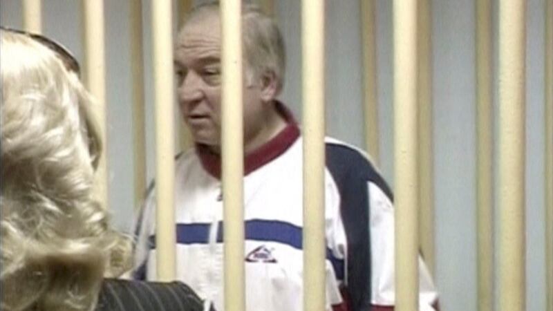 A still image taken from video shows Sergei Skripal, a former colonel of Russia’s GRU military intelligence service, attending a hearing at the Moscow military district court in 2006. Photograph: Reuters